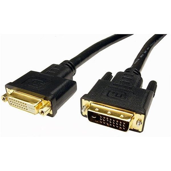 Cmple CMPLE 368-N DVI D Dual Link Extension M-F Cable -10 Feet- Gold Plated 368-N